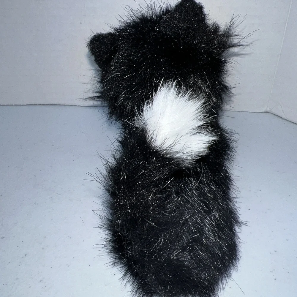 American Girl Pet Kitten Kitty Black White Cat Licorice 2013 Green Eyes 5